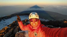 Imagem de Renato Goulart fez a subida 2462 à montanha do Pico (Vídeo)