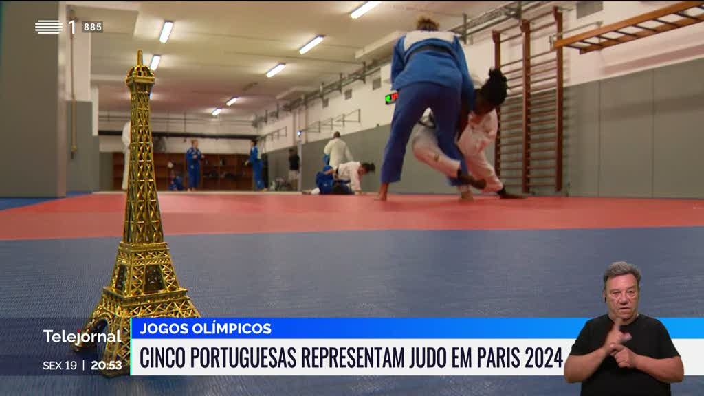 Jogos Olímpicos 2024. Judo português representado por cinco mulheres