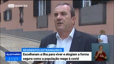 Imagem de Estrangeiros com residência na Madeira optam por ficar na ilha em tempo de pandemia (Vídeo)