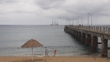 Imagem de Navio Sagres já está no Porto Santo