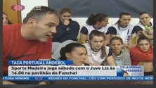 Taça de Portugal Sports Madeira joga sábado com o Juve Lis às 16:00 no pavilhão do Funchal