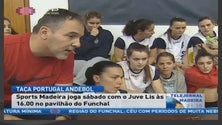 Imagem de Taça de Portugal Sports Madeira joga sábado com o Juve Lis às 16:00 no pavilhão do Funchal