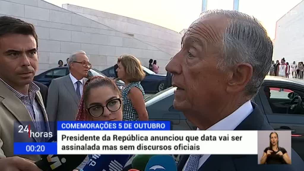 Comemora��es do 5 de Outubro ter�o lugar na C�mara Municipal de Lisboa sem discursos