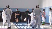 Imagem de Esgrima sonha com torneio internacional (vídeo)