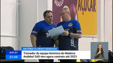 Imagem de António Florido renova com o Madeira Andebol até 2023 (vídeo)