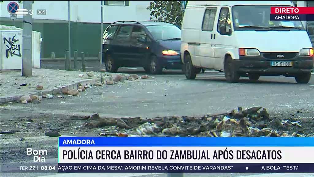 Bairro do Zambujal com início de manhã tranquilo