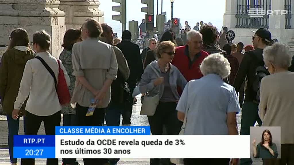 Relat�rio da OCDE recomenda pol�ticas de protec��o da classe m�dia