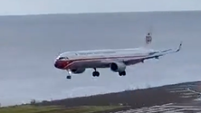 Imagem de Comandante madeirense aterra na Madeira (vídeo)