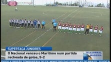 Nacional vence marítimo na supertaça de juniores (Vídeo)