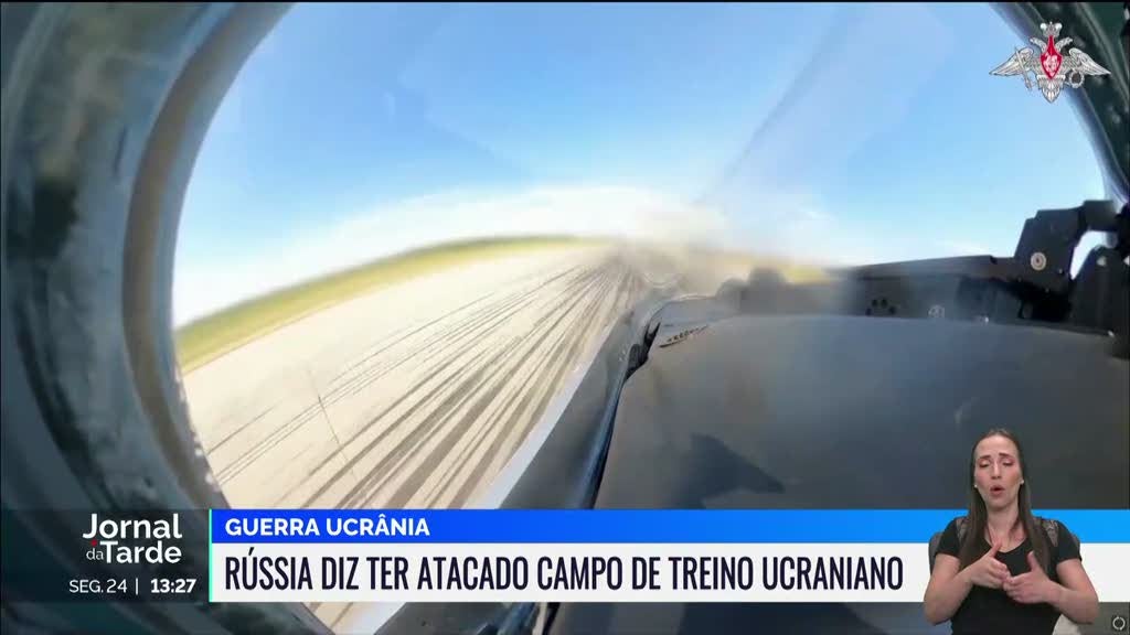 Rússia diz ter atacado um campo de treino das forças aéreas da Ucrânia