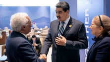 Imagem de António Costa e Nicolas Maduro encontram-se na COP27 (vídeo)