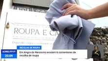 Imagem de Angra do Heroísmo instala 6 pontos de recolha de vestuário [Vídeo]
