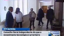 Imagem de Conselho Geral Independente da RTP de visita à Madeira