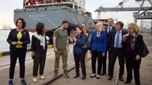 Imagem de Primeiro navio da ONU com cereais pronto para partir