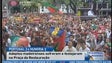 Imagem de O jogo de Portugal juntou muitos adeptos Madeirenses na Praça da Restauração (Vídeo)