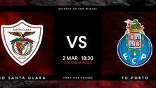 Imagem de Santa Clara prepara jogo contra o Futebol Clube do Porto (Vídeo)
