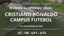Imagem de Torneio Internacional Cristiano Ronaldo Campus 2020 cancelado (Vídeo)
