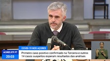 Ponto de situação do Covid-19 nos Açores [Vídeo]