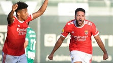 Imagem de Benfica vence em Vila do Conde mas sofre