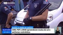 Rusga à feira do Santo da Serra apreende material contrafeito