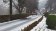 Neve leva ao encerramento de estradas (vídeo)