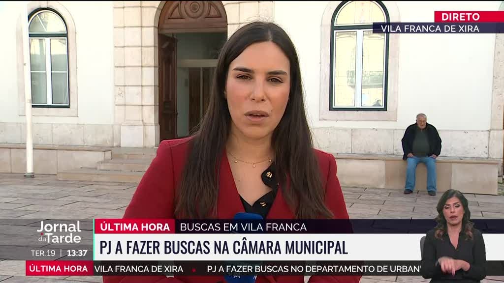 Buscas na câmara de Vila Franca de Xira com foco no urbanismo