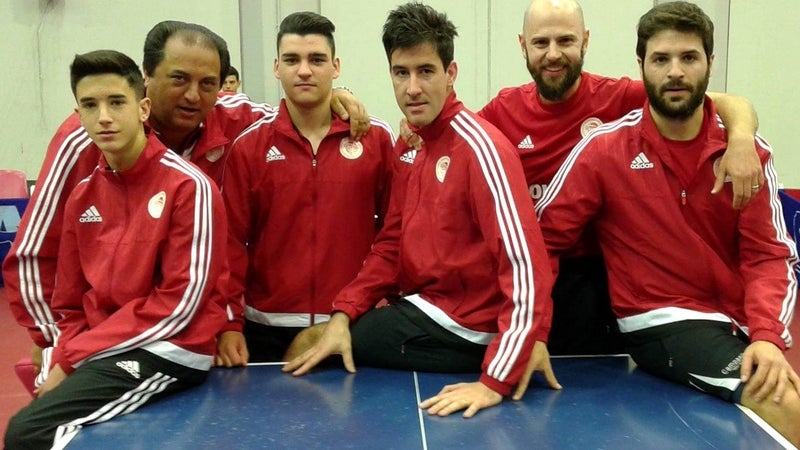 Imagem de Madeirense Énio Mendes campeão da Liga Grega em ténis de mesa