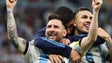 Imagem de Argentina garante meias-finais após grande penalidades