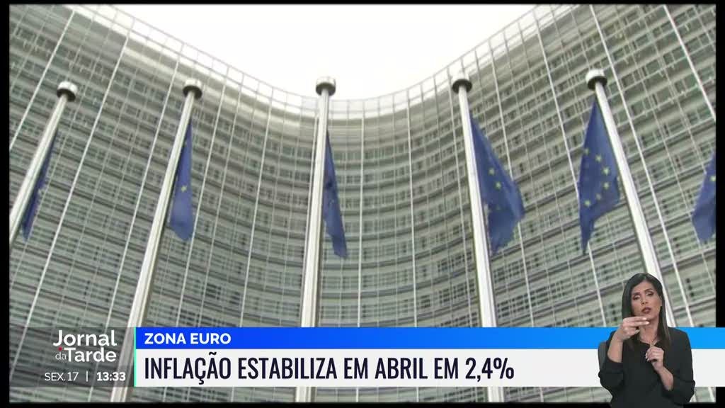 Inflação estabilizou em abril, na Zona Euro