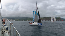 Imagem de Regata já partiu da Horta rumo a França (Vídeo)