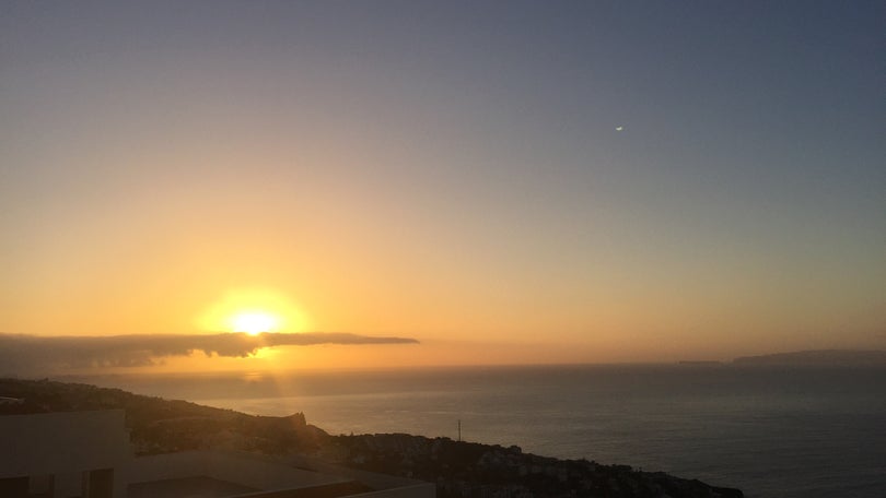 Tempo quente também na Madeira