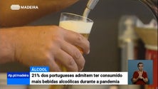 Imagem de Covid-19: 21% dos portugueses admitem ter aumentado o consumo de álcool no confinamento (Vídeo)