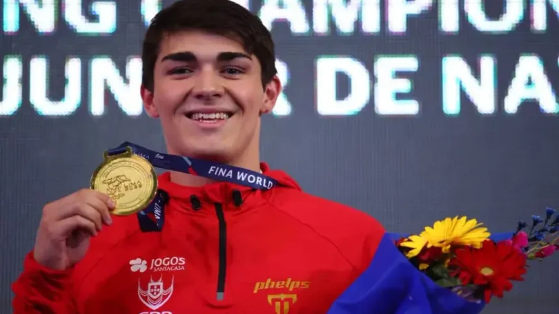 Português campeão e recordista mundial