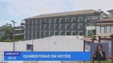 Imagem de Passageiros em quarentena começaram a deixar os hotéis (Vídeo)