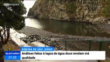 Imagem de Análises feitas à lagoa da Ribeira de São Jorge revelam má qualidade da água (Vídeo)