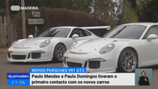 Imagem de Paulo Mendes e Paulo Domingos tiveram o primeiro contacto com os novos Porsches 991 GT3