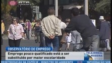 Emprego menos qualificado está a ser substituído por emprego de maior escolaridade na Região (Vídeo)