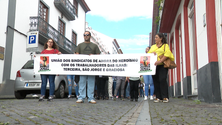 Imagem de Comércio da Terceira em greve na Páscoa