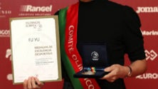 Imagem de Fu Yu foi considerada a atleta do ano pelo clube de imprensa desportiva