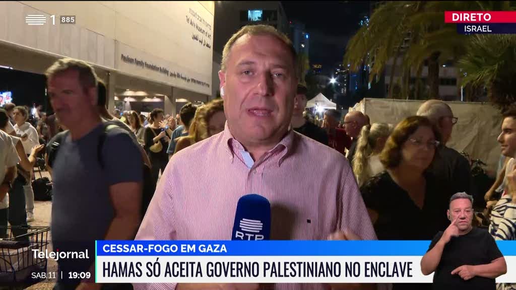 Familiares de reféns manifestam-se de novo em Telavive