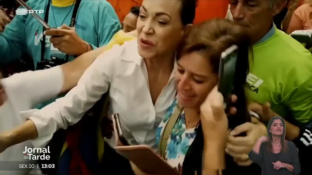 Corina Machado distinguida com Prémio Nobel da Paz