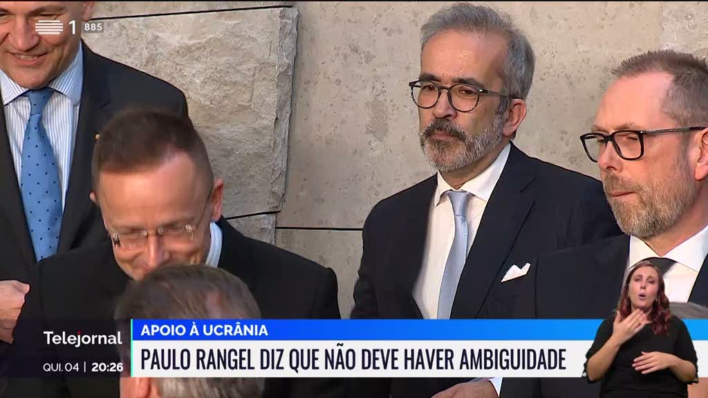 MNE quer apoio inequívoco de Portugal à adesão da Ucrânia