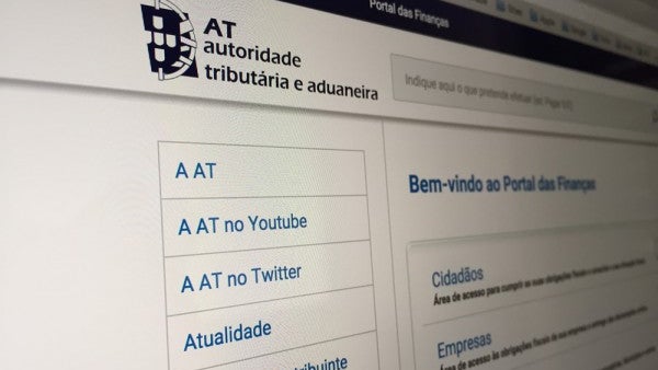 Dificuldades no acesso ao portal das finanças