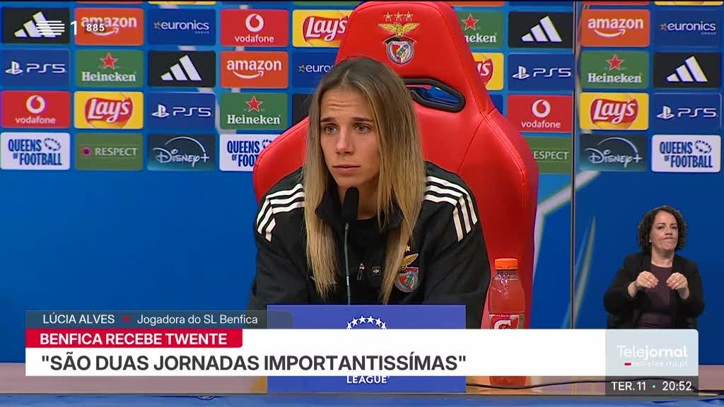 Imagem de Liga dos Campeões Feminina. Benfica recebe o Twente