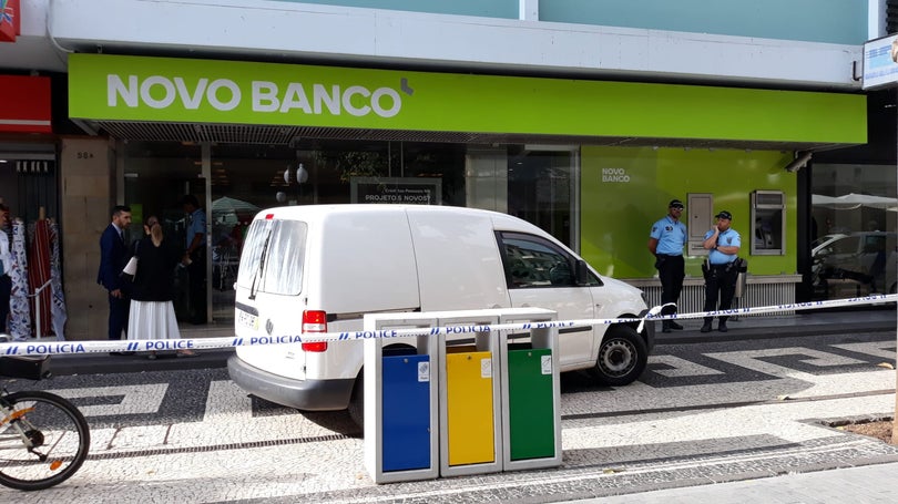 Imagem de PSP identificou suspeito do furto ao Novo Banco