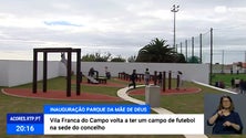 Imagem de Vila Franca do Campo volta a ter campo de futebol [Vídeo]