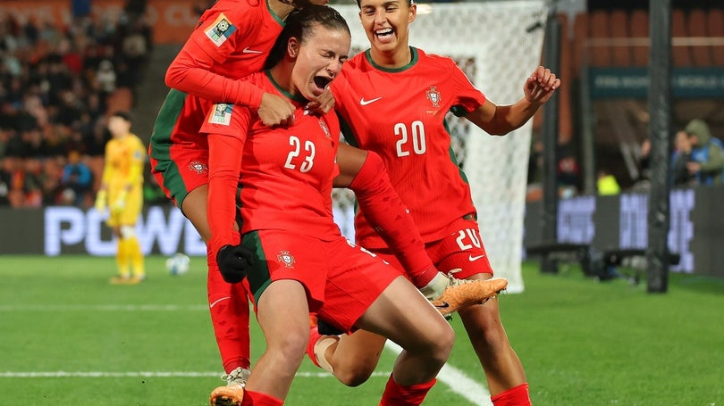 Imagem de Telma Encarnação entrou para a história com primeiro golo português em Mundiais