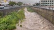 Ribeira de Machico carregada de água (vídeo)