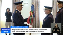 Imagem de A Zona Aérea dos Açores tem novo Comandante [Vídeo]