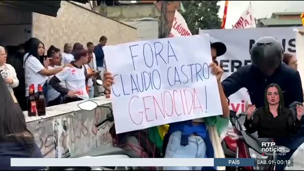 Brasil. Familiares e moradores de favelas protestam contra violência